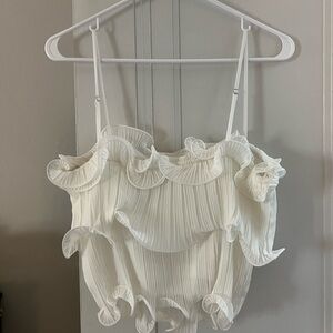 White Bachelorette Tank top